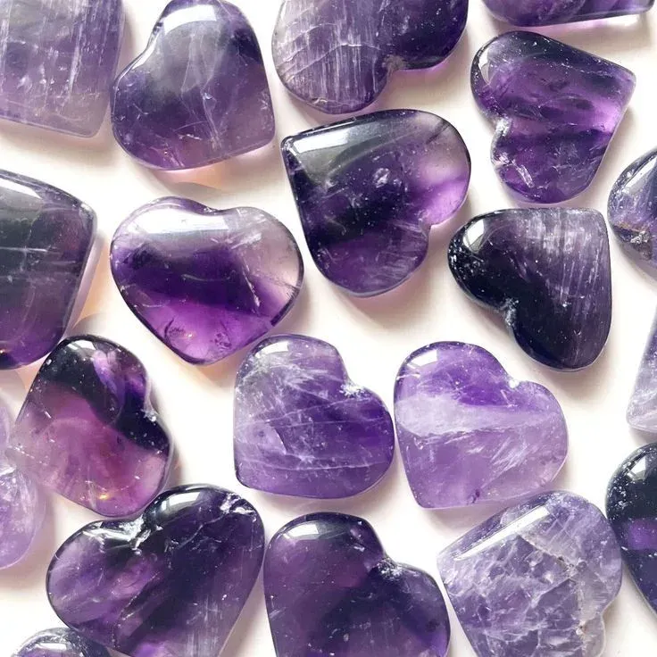 Amethyst Heart