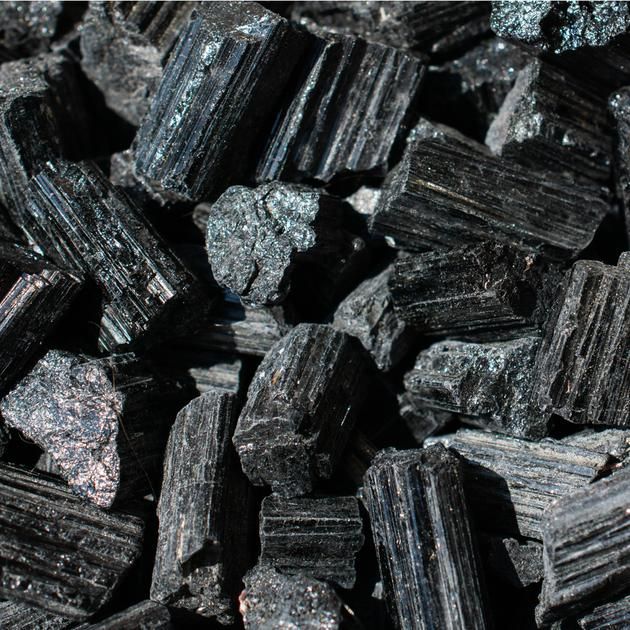 Black Tourmaline Rough