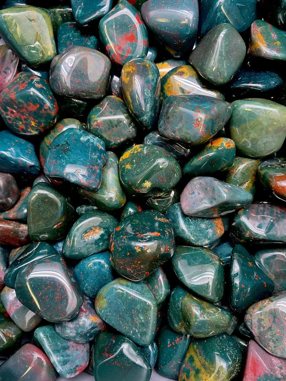 Bloodstone Tumble Stone