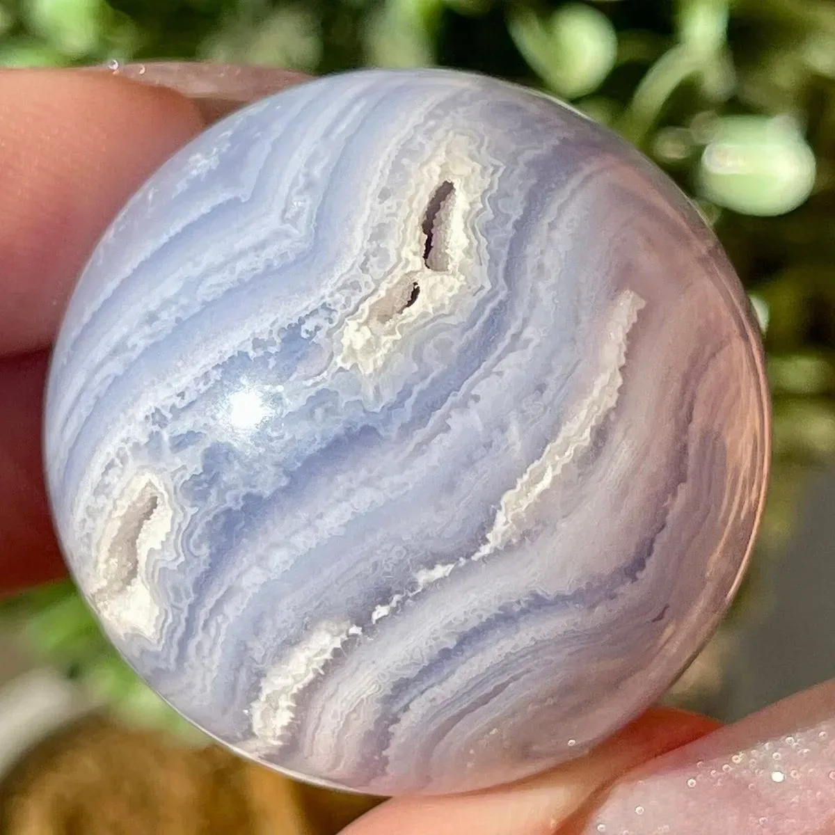 Blue Lace Agate Sphere