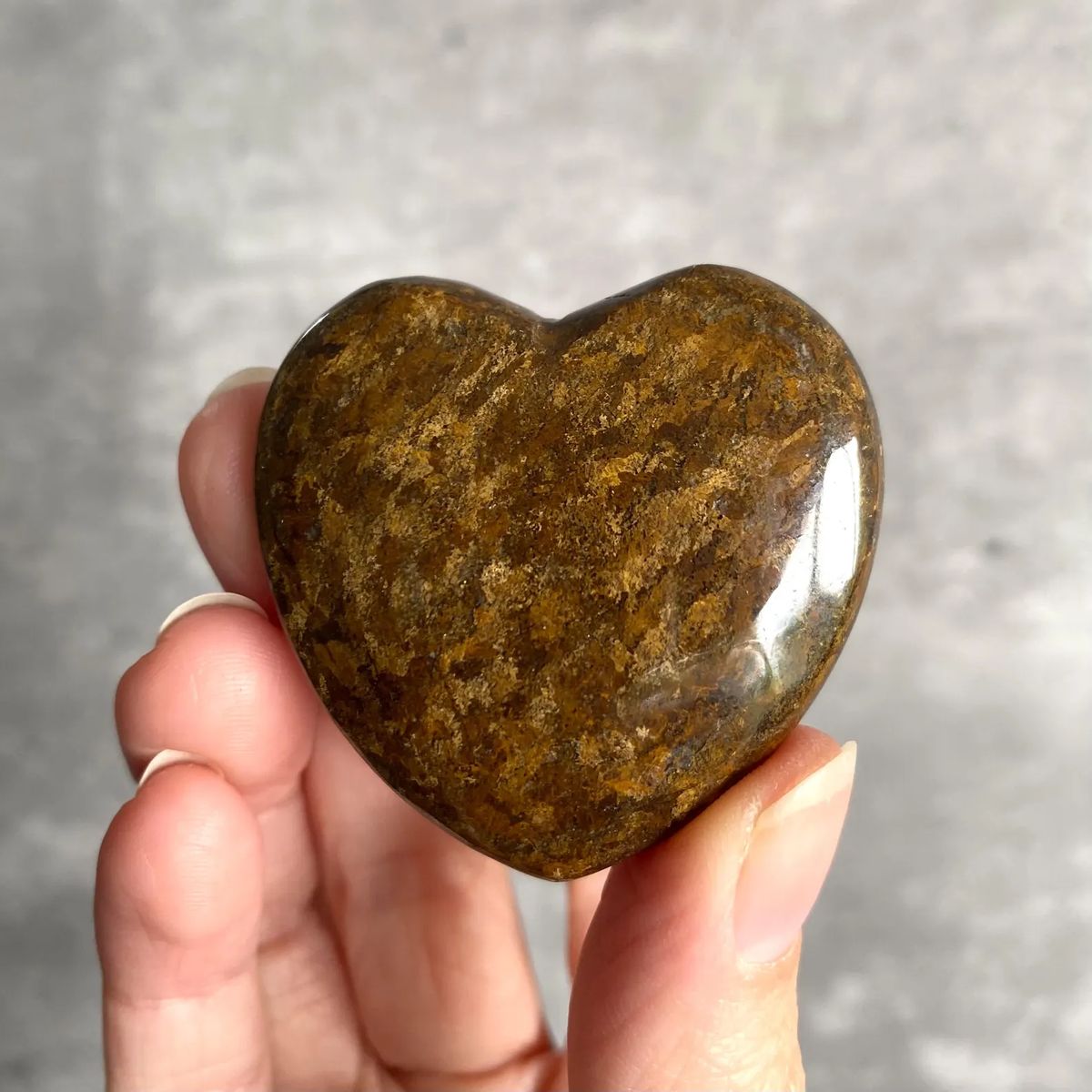 Bronzite Heart