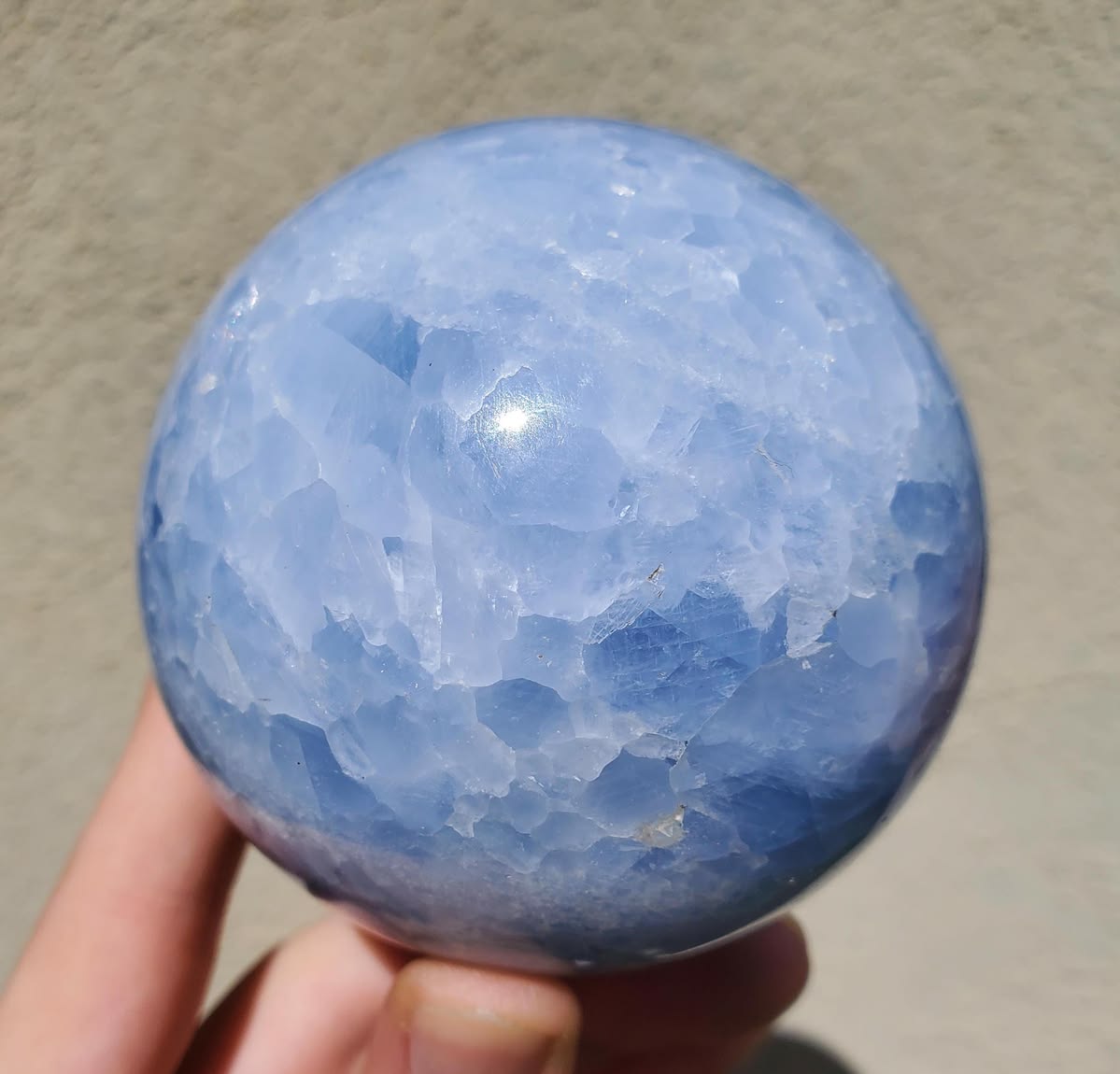 Celestite Sphere
