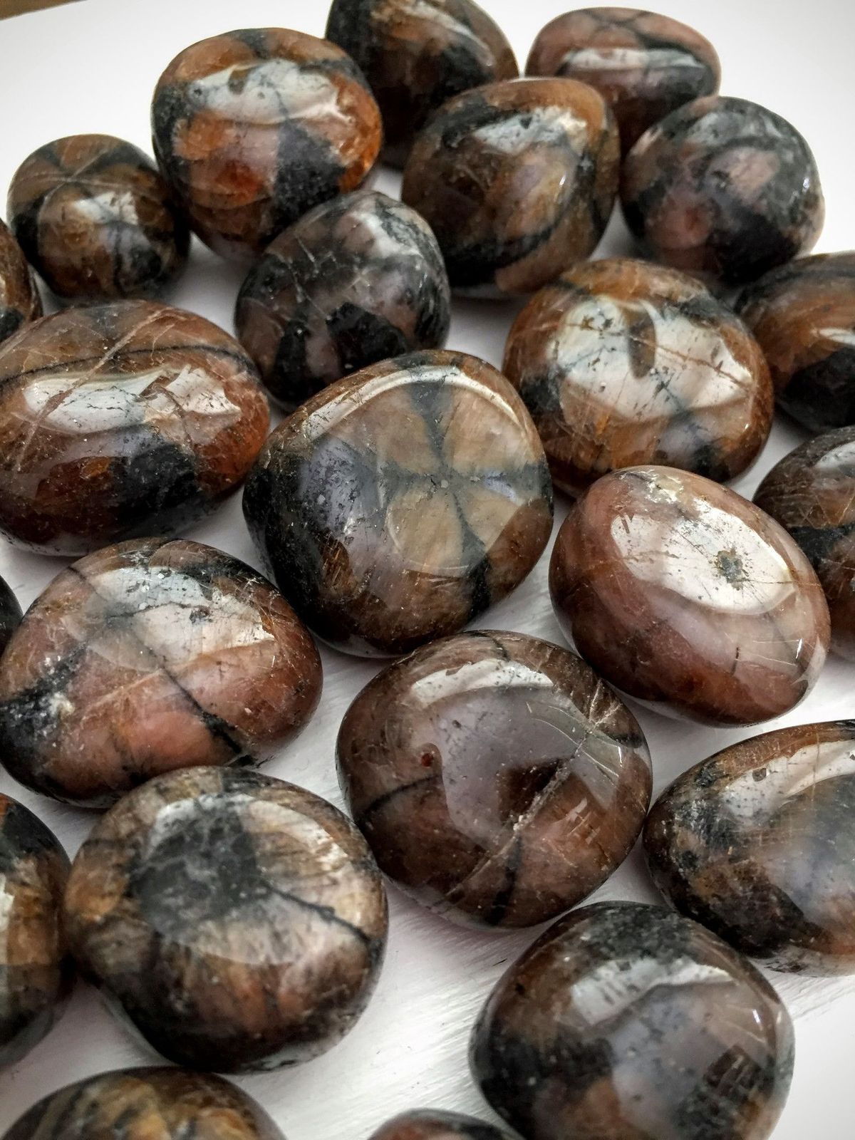 Chiastolite Tumble Stone