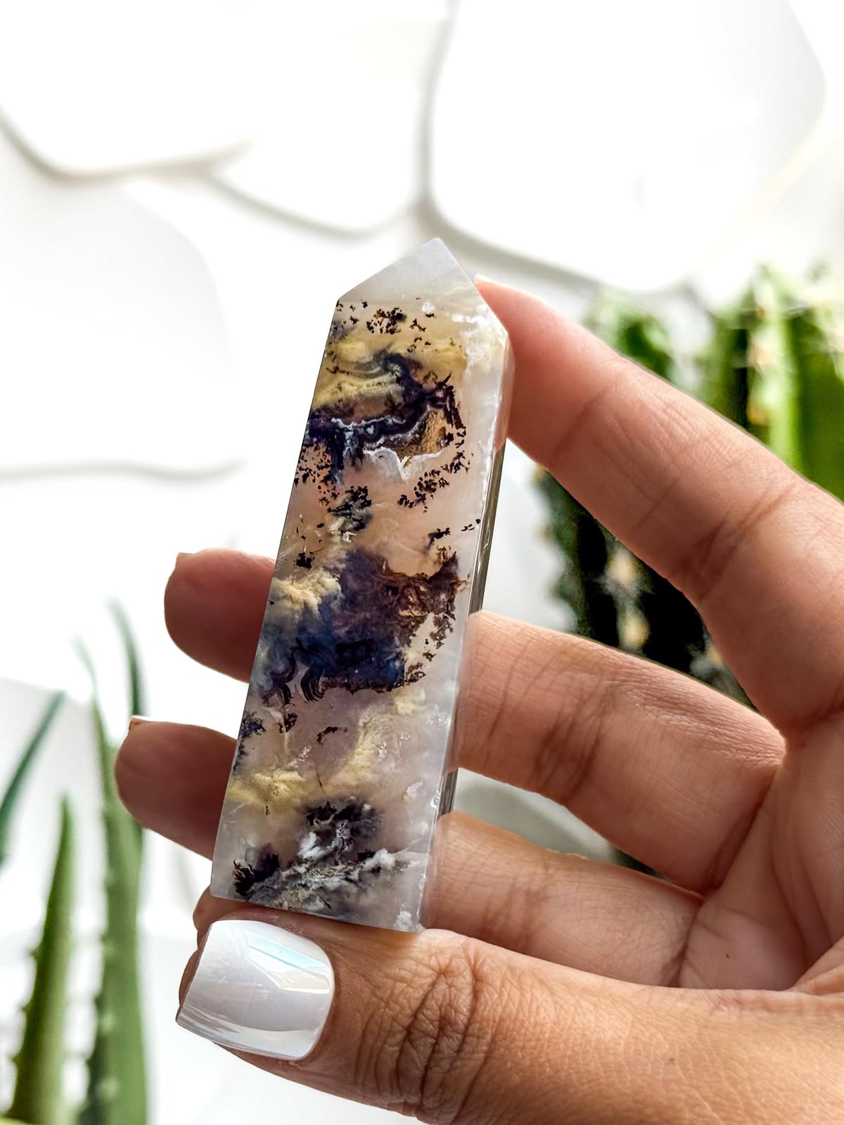 Dendritic Agate Point / Tower