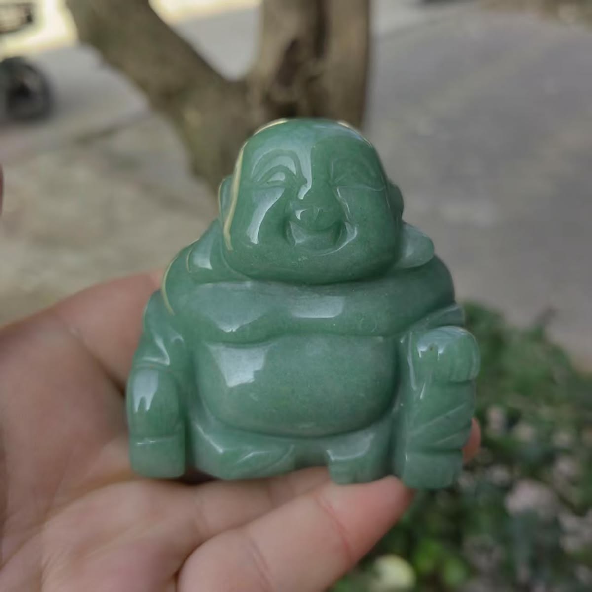 Green Aventurine Figure