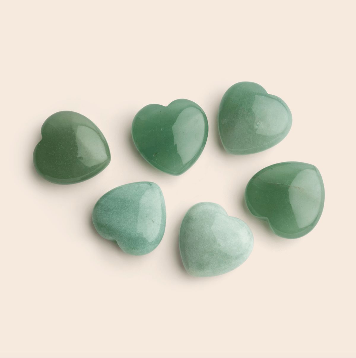 Green Aventurine Heart