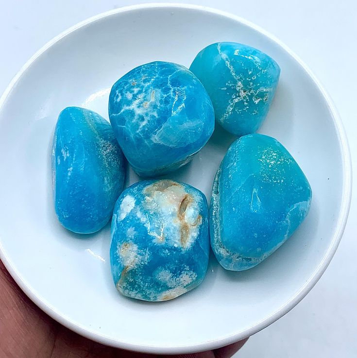 Hemimorphite Tumble Stone