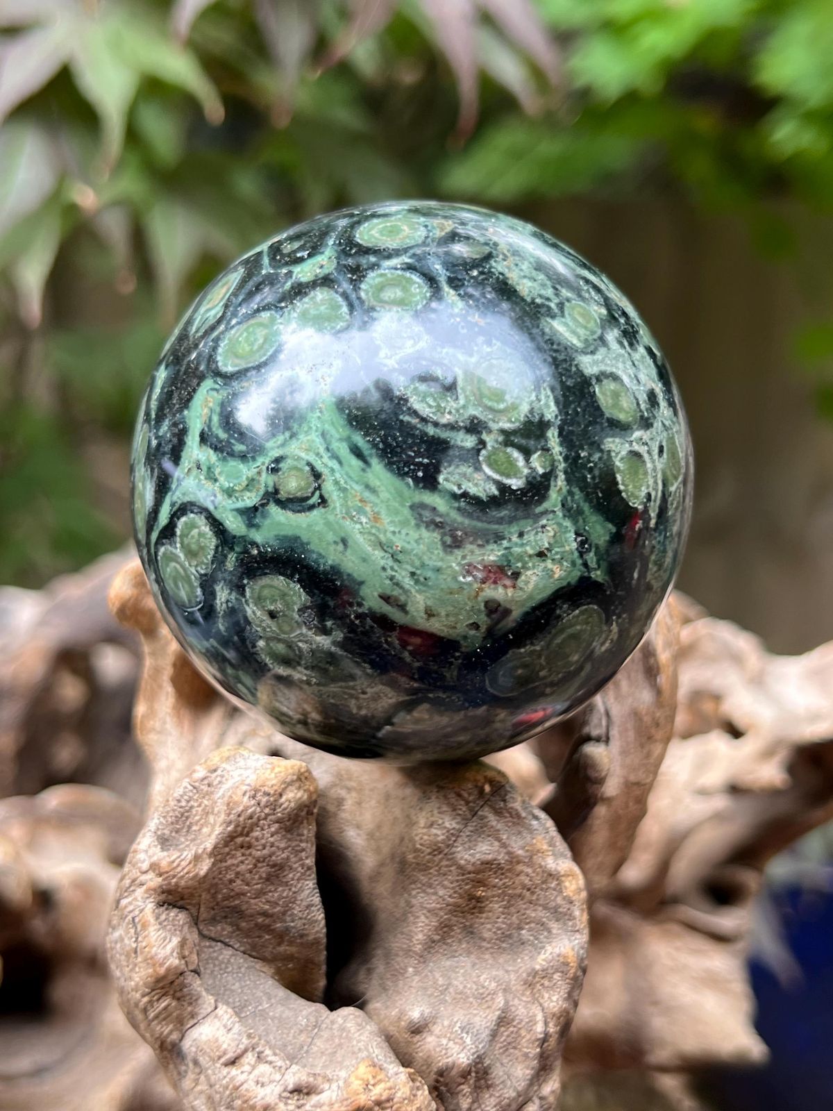 Kambaba Jasper Sphere