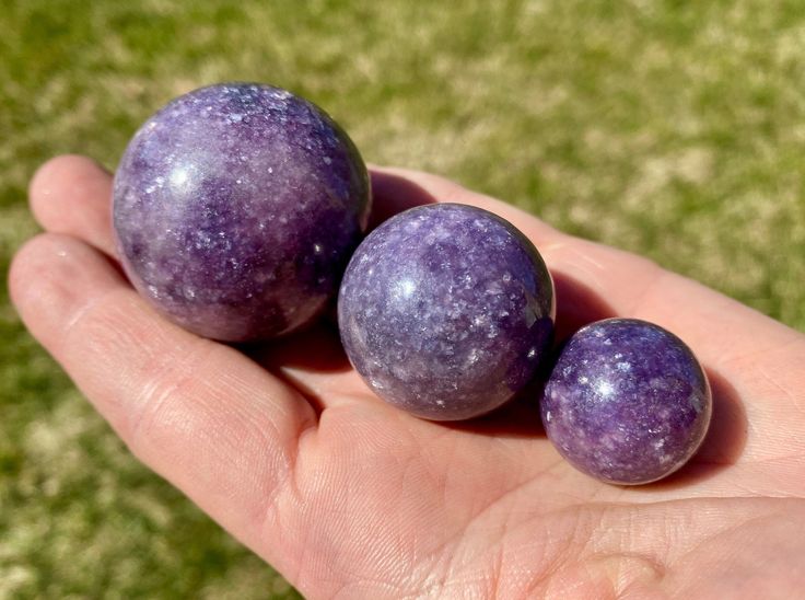 Lepidolite Sphere