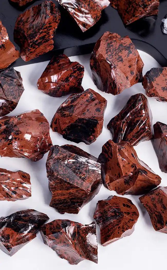 Mahogany Obsidian Rough