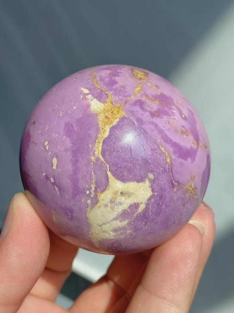 Phosphosiderite Sphere