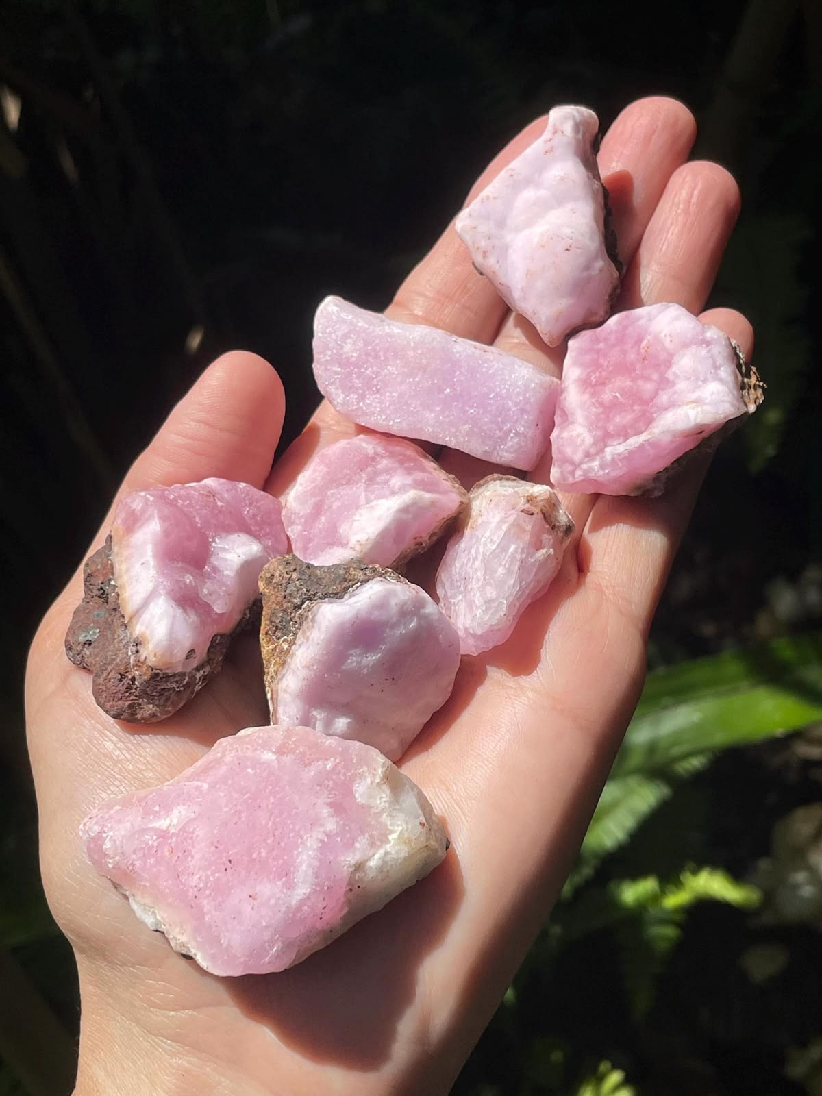 Pink Aragonite Rough