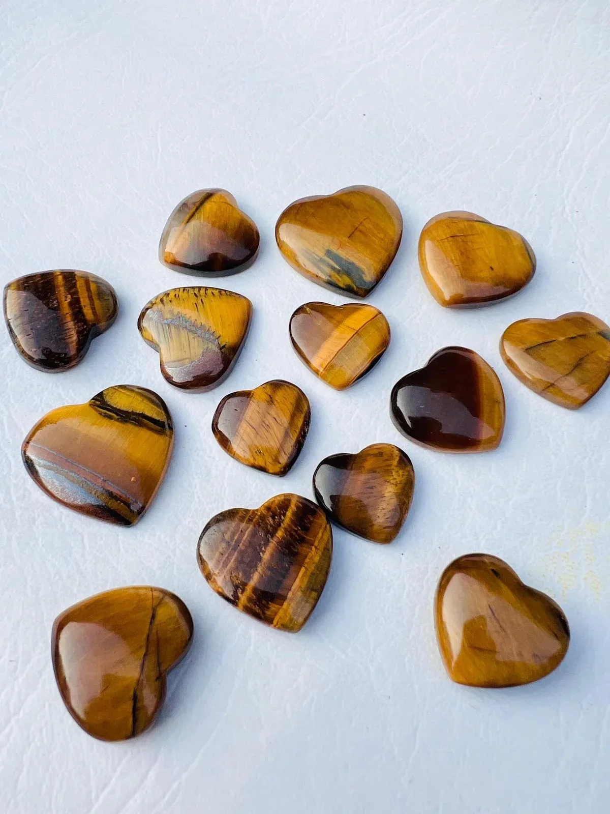 Tiger's Eye Heart