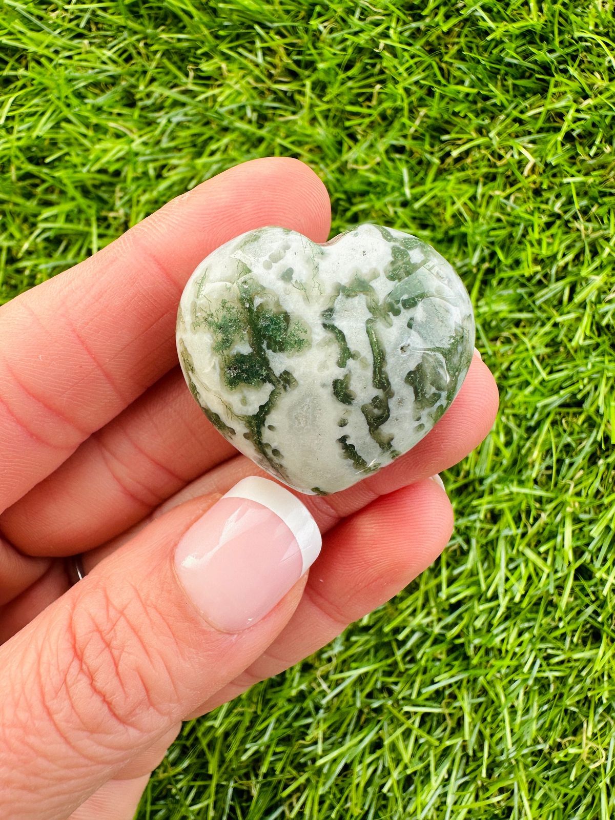 Tree Agate Heart