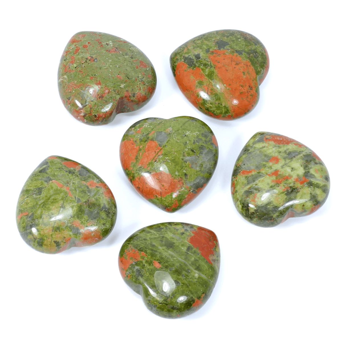 Unakite Heart