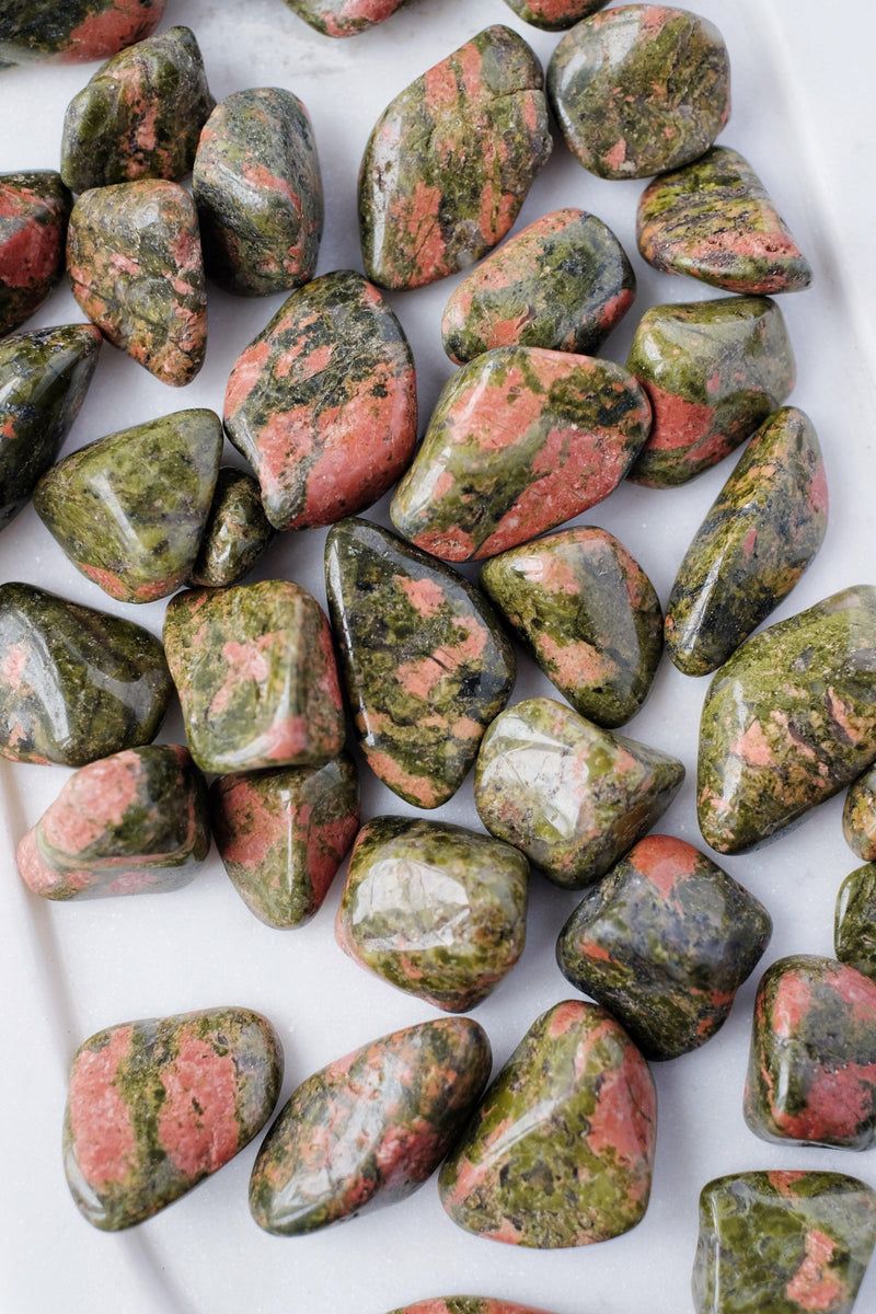 Unakite Tumble Stone